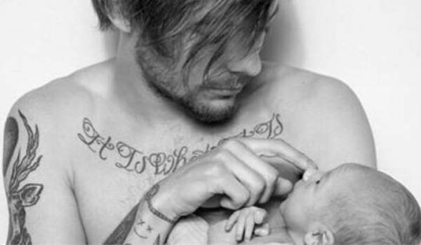 One Direction, prima foto da papà di Louis Tomlinson