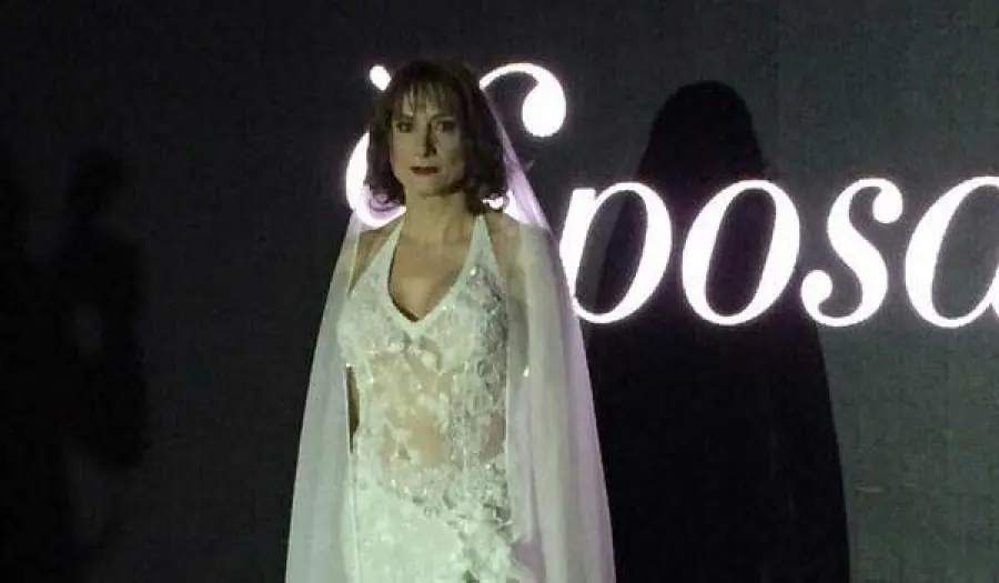 Vladimir Luxuria versione sposa per Contemporary Wedding