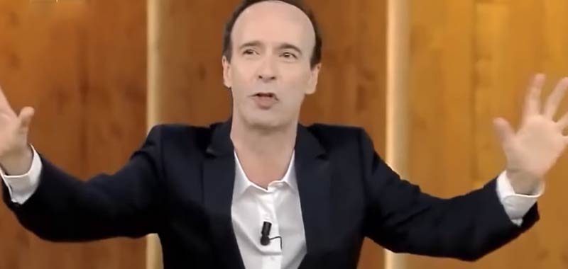 Benigni, esoso per la Rai mandarlo in onda